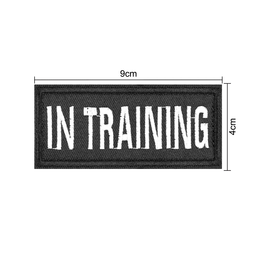 Embroidered Service Dog Patch — Removable Velcro ID Tag for Dog Vests, Harnesses & Tactical Gear
