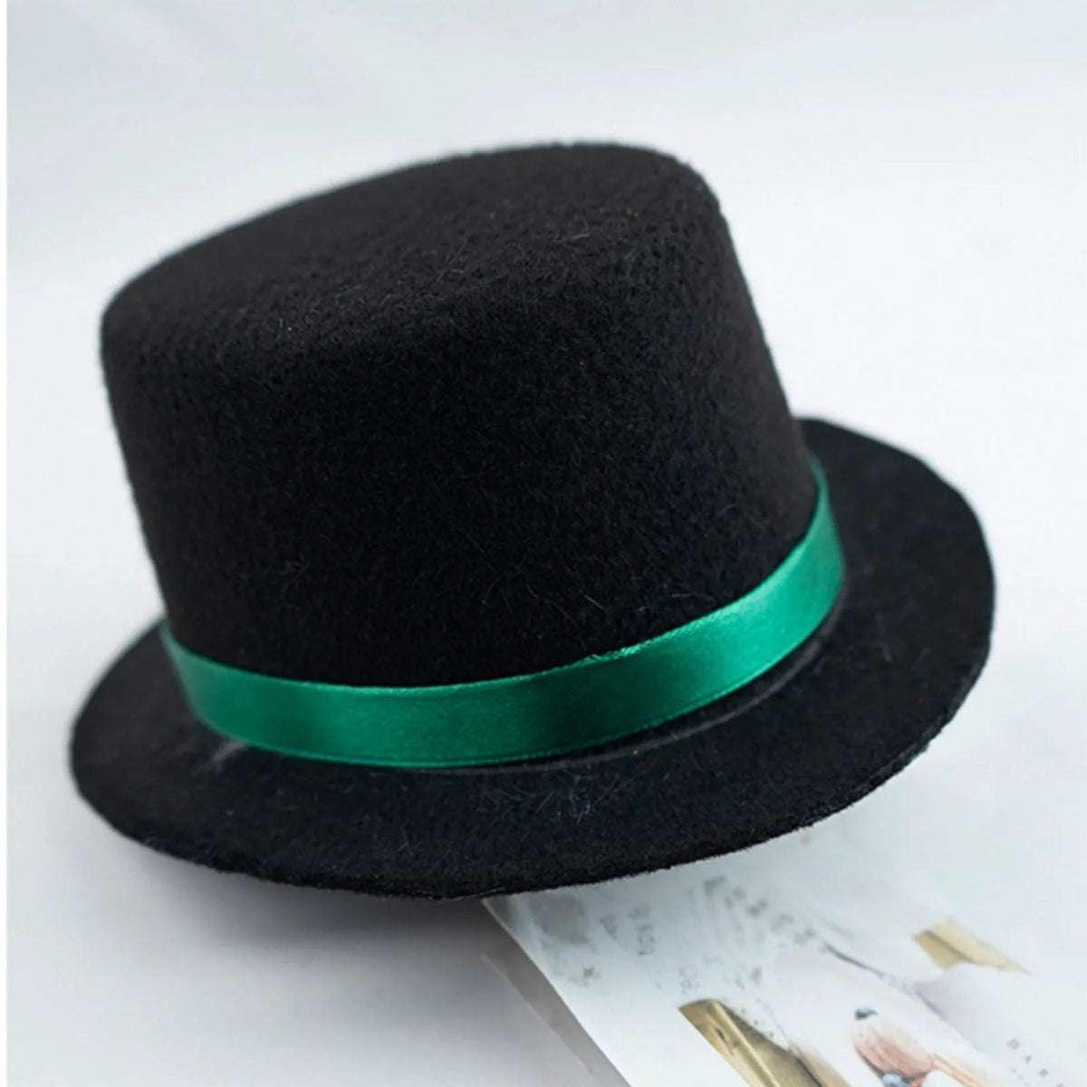 Pet Top Hat | Black Gentleman Formal Hat for Dogs, Cats & Small Animals – Halloween & Parties