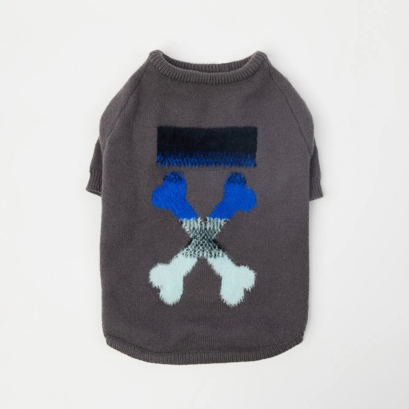 WOOF Knit Dog Sweater — Thick Cotton Jumper for French Bulldogs & Small-Medium Dogs | S–3XL