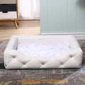 Light Luxury with Drill Dog Beds Pet Small Dog House Four Seasons Universal Dirt-resistant Waterproof Pet Supplies Home Dog Mat Fashioned Furbabies
