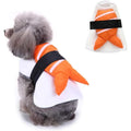 Halloween Sushi Dog Costume | Funny Shrimp Sushi Pet Outfit for Dogs & Cats S–XL