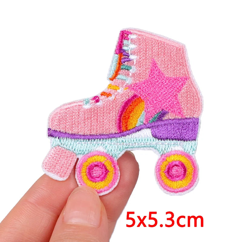 Cat Paw & Dog Cartoon Embroidery Iron-On Patch — DIY Sew or Iron On Animal Sticker for Clothing