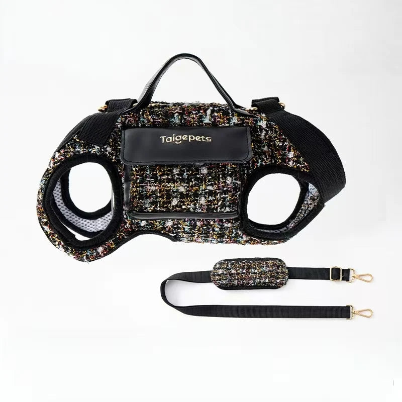 Tweed Dog Sling Carrier