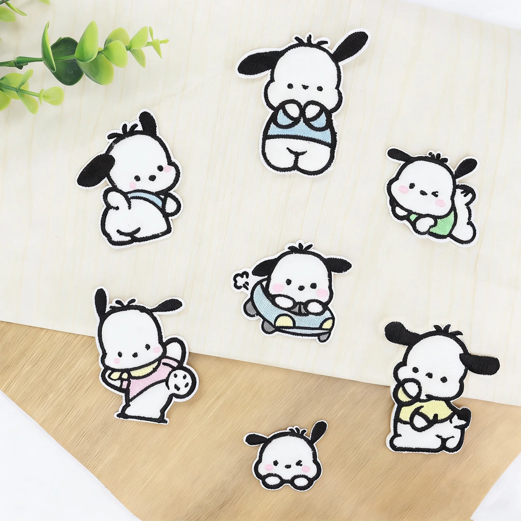 3D Dog Embroidery Iron-On Patch — Handmade Self-Adhesive Applique for Clothes, Shoes & Accessories | Single or Bundle