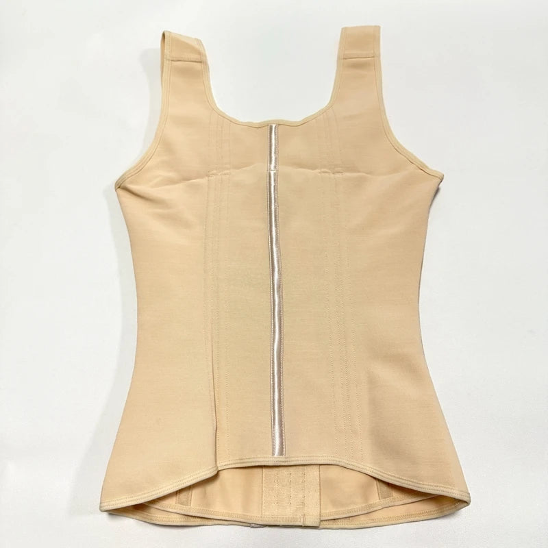 Colombian Fajas Waist Trainer – 17 Steel Bones & Triple-Hook Compression
