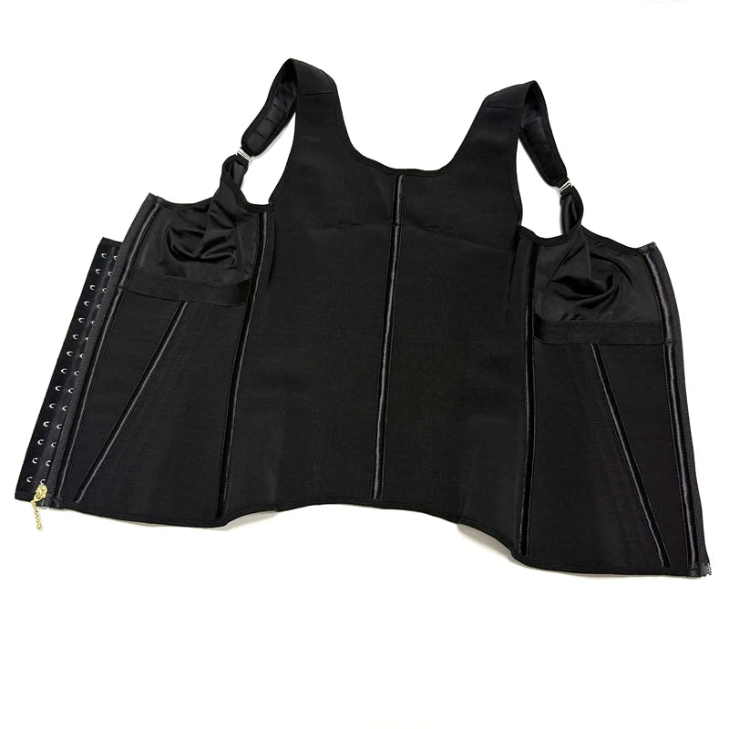 Colombian Fajas Waist Trainer – 17 Steel Bones & Triple-Hook Compression