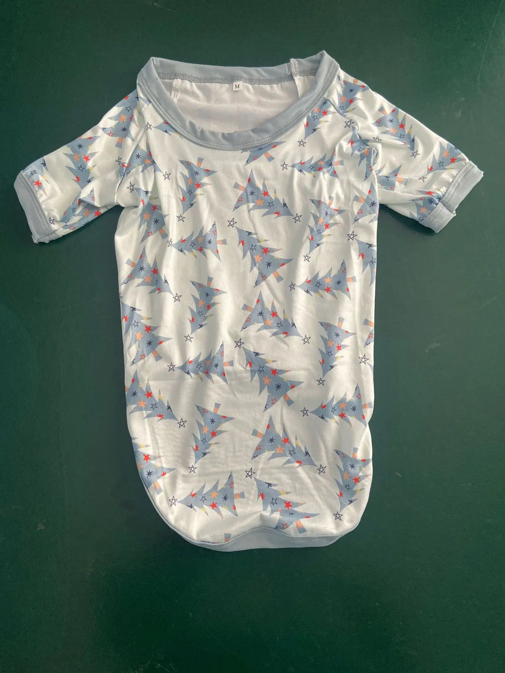 Mom Daughter Dad Son Matching Pajamas Set Christmas Tree Print Long Sleeve T-Shirt+Trousers 2 Pcs Suit Homewear Xmas Family Look