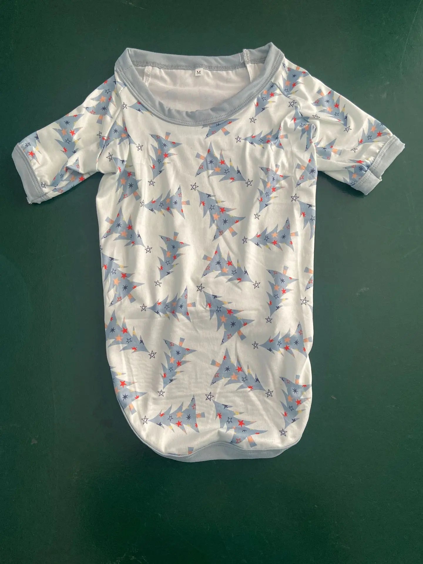 Mom Daughter Dad Son Matching Pajamas Set Christmas Tree Print Long Sleeve T-Shirt+Trousers 2 Pcs Suit Homewear Xmas Family Look