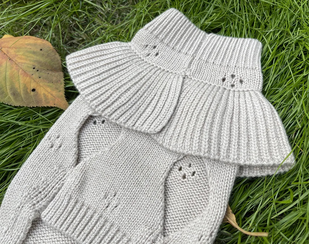 Cashmere Knit Dog Sweater