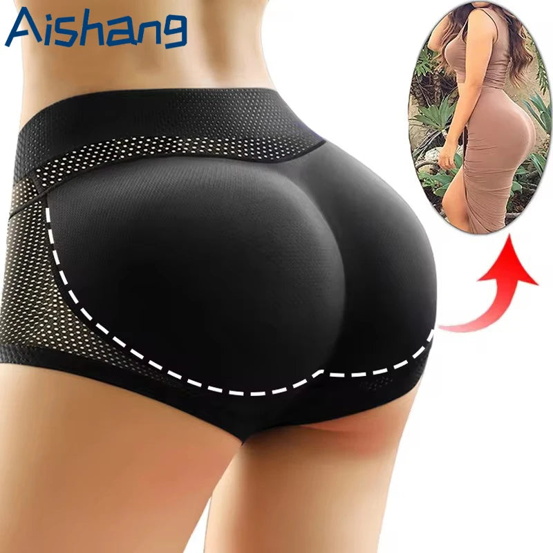Padded Push Up Shapewear Panties – Butt Lifting Medium Control