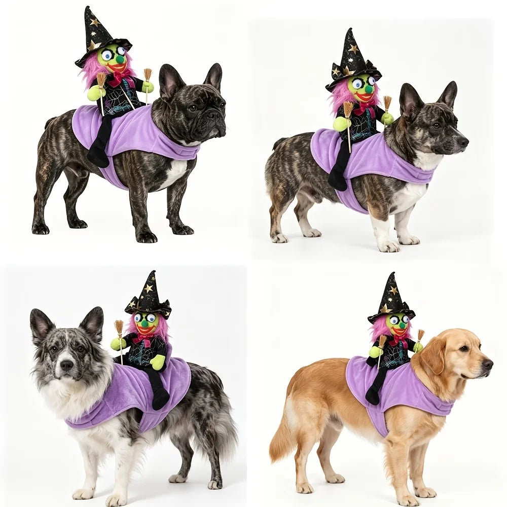 Halloween & Carnival Pet Costume | Festive Cosplay Outfit for Cats & Dogs