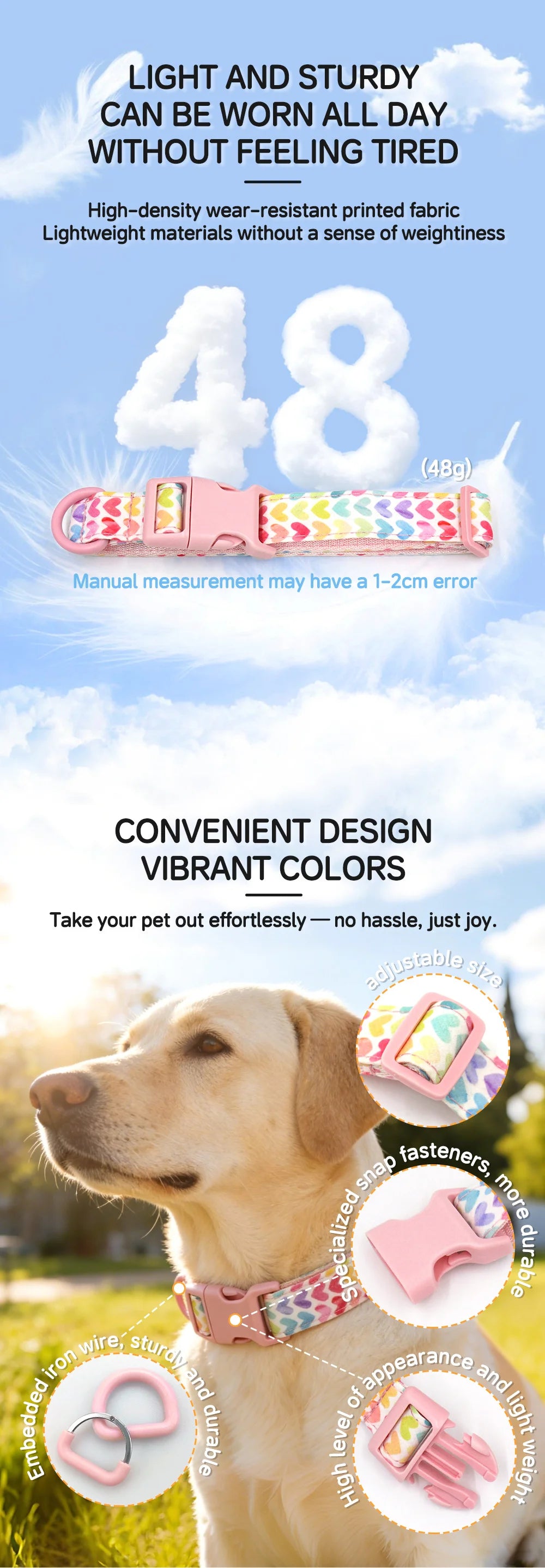 Luxury Bow Dog Collar Set | Cotton & Polyester | XS–XL | With Leash & Poop Bag