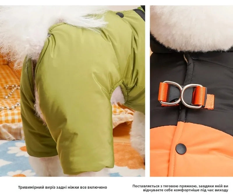 Four Legs Dog Face Design