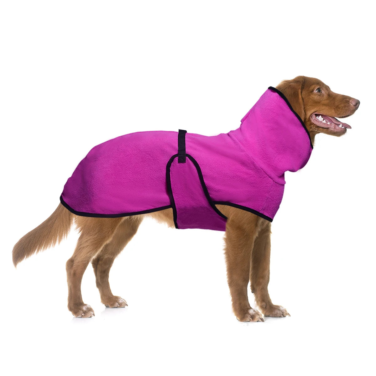 Fleece Winter Coat for Large Dogs — Warm Adjustable Jumper for Labs, Retrievers & Large Breeds | XL–5XL