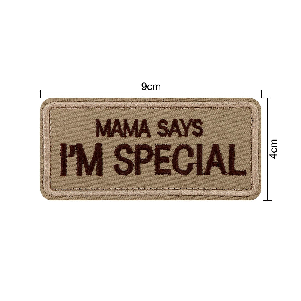 Embroidered Service Dog Patch — Removable Velcro ID Tag for Dog Vests, Harnesses & Tactical Gear