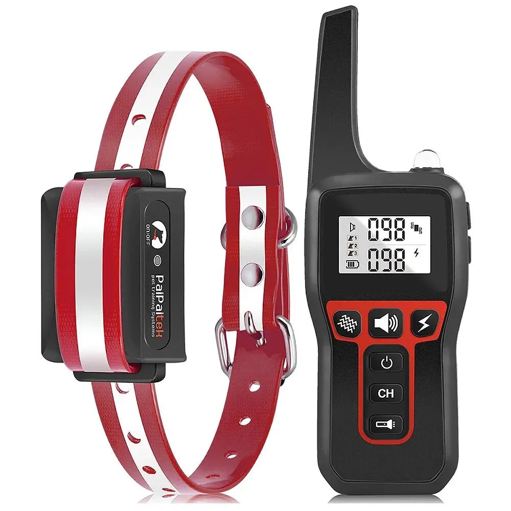 Dog Training Collar with Remote | 1000M Range, Waterproof & Rechargeable