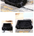 Light Luxury with Drill Dog Beds Pet Small Dog House Four Seasons Universal Dirt-resistant Waterproof Pet Supplies Home Dog Mat Fashioned Furbabies