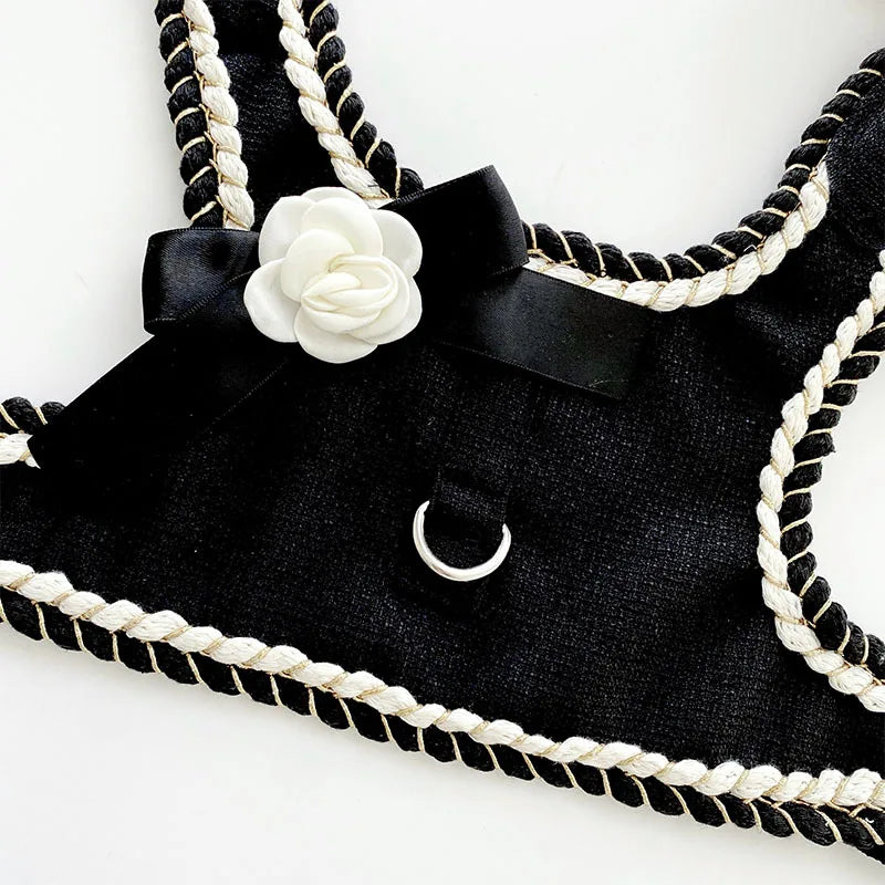 Designer Dog Harness & Leash Set