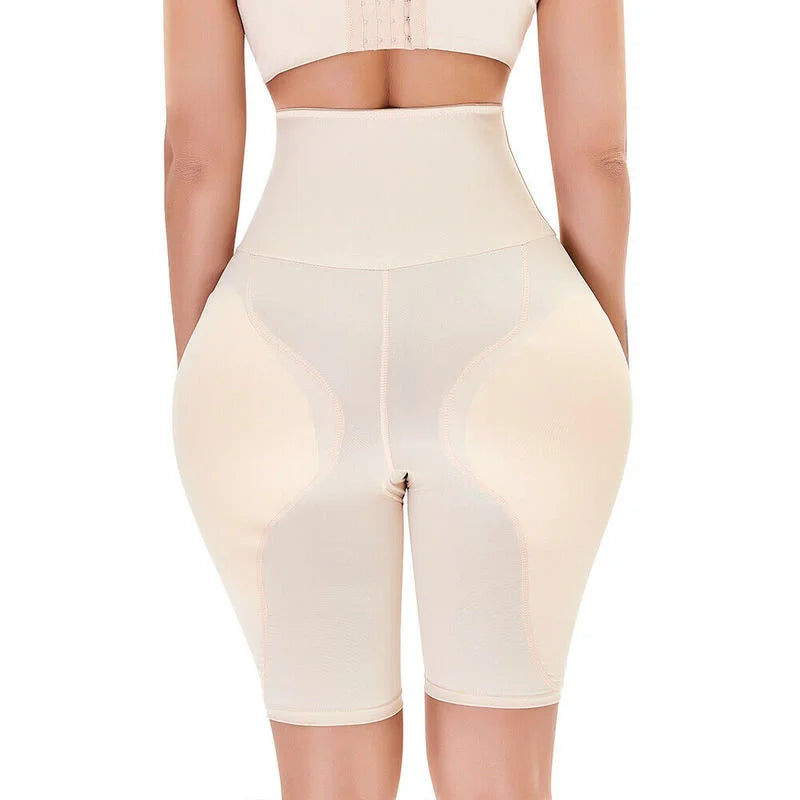 High-Waist Butt Lifter Shaping Shorts – Tummy Control & Curve Sculpting