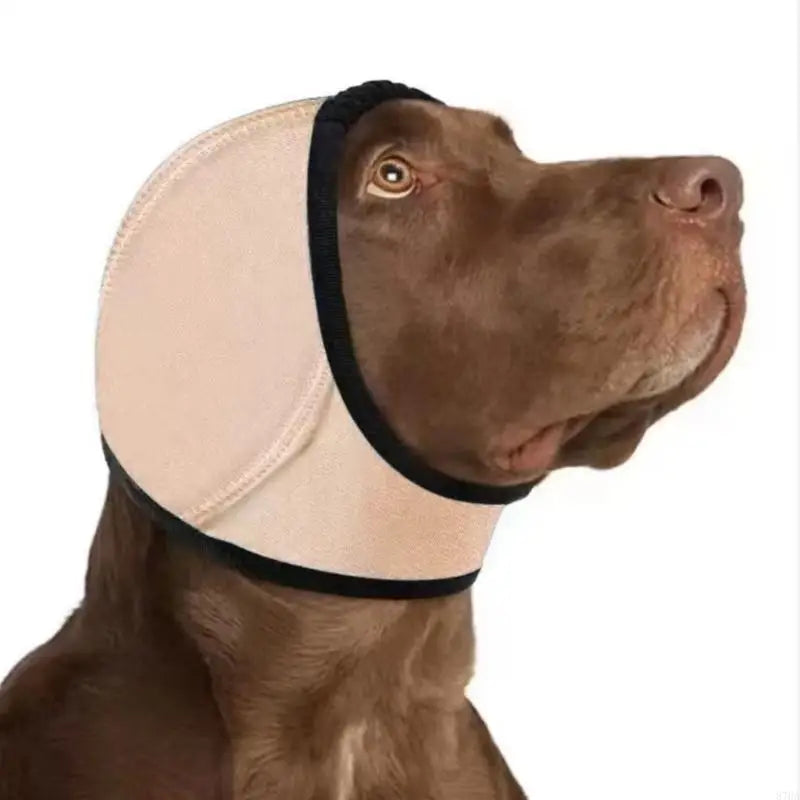 Dog Ear Cover & Snood Hood — Soft Pull-On Ear Wrap for Walks, Cool Weather & Pet Photo Styling