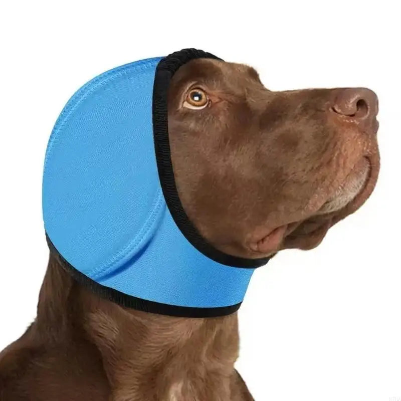 Dog Ear Cover & Snood Hood — Soft Pull-On Ear Wrap for Walks, Cool Weather & Pet Photo Styling