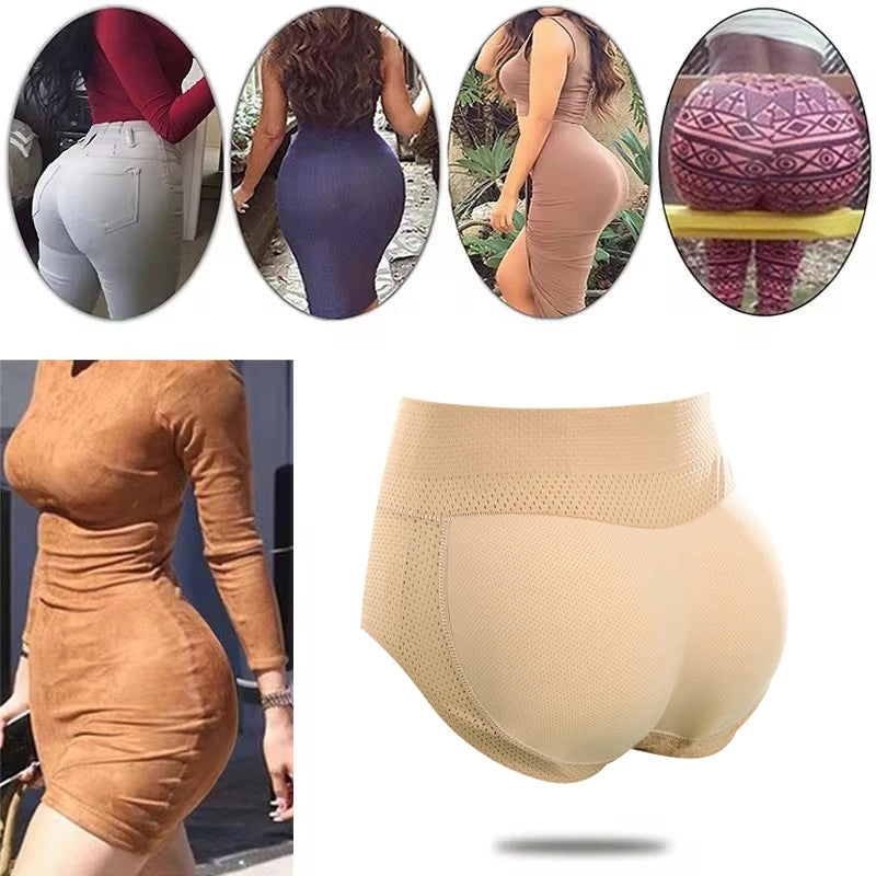 Padded Push Up Shapewear Panties – Butt Lifting Medium Control