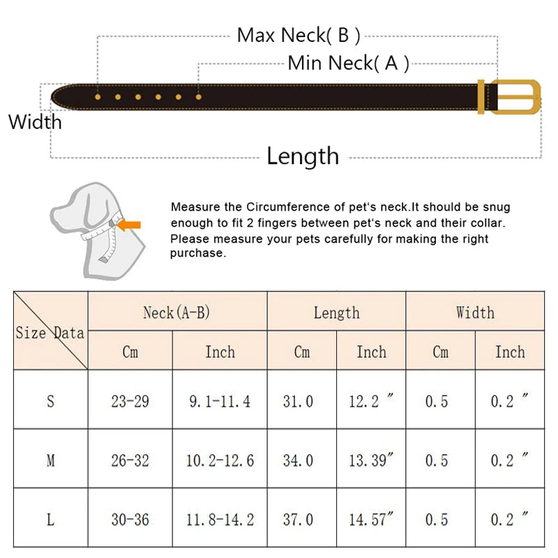 Luxury Pearl & Rhinestone Dog Necklace Collar | Bling Pet Collar | S–L