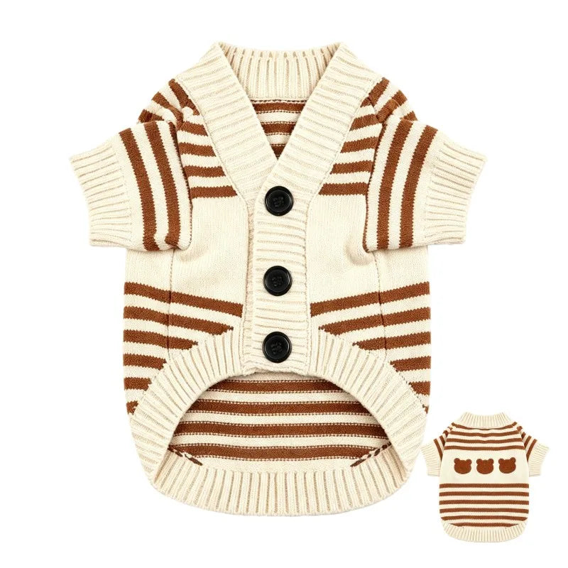 Bear Knit Dog Sweaters