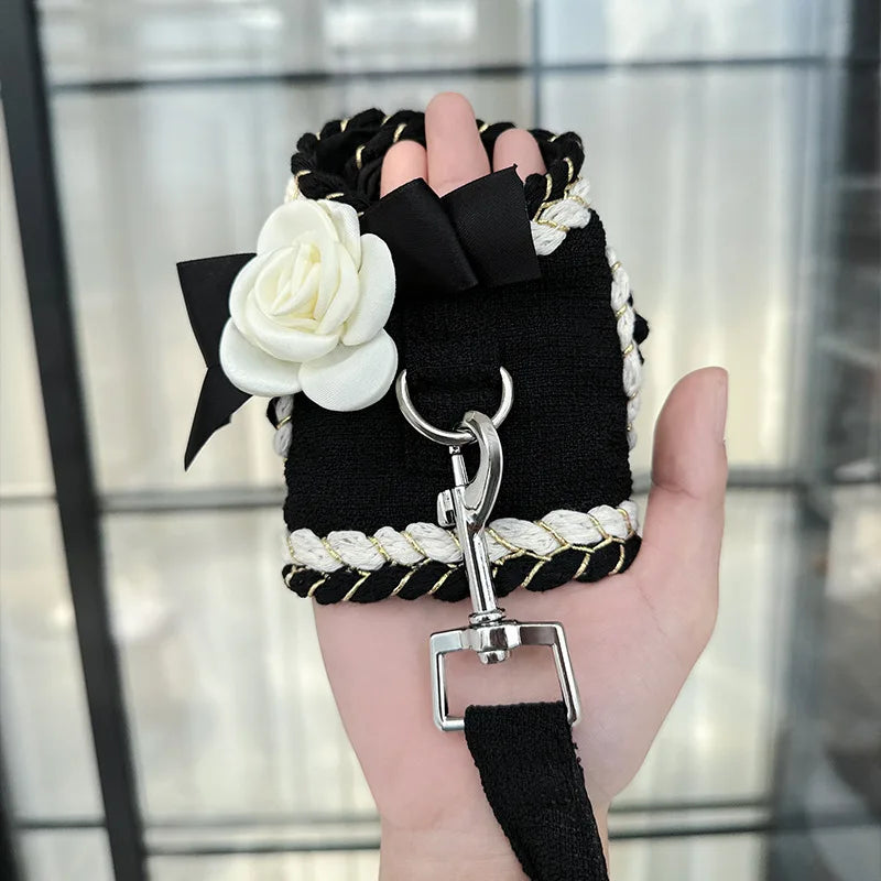 Designer Dog Harness & Leash Set