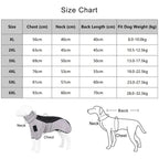 Dog Coat Reflection High Collar