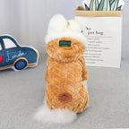 Fleece Pet Fur Jumpsuit Chihuahua Clothing