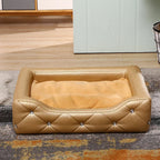 Light Luxury with Drill Dog Beds Pet Small Dog House Four Seasons Universal Dirt-resistant Waterproof Pet Supplies Home Dog Mat Fashioned Furbabies