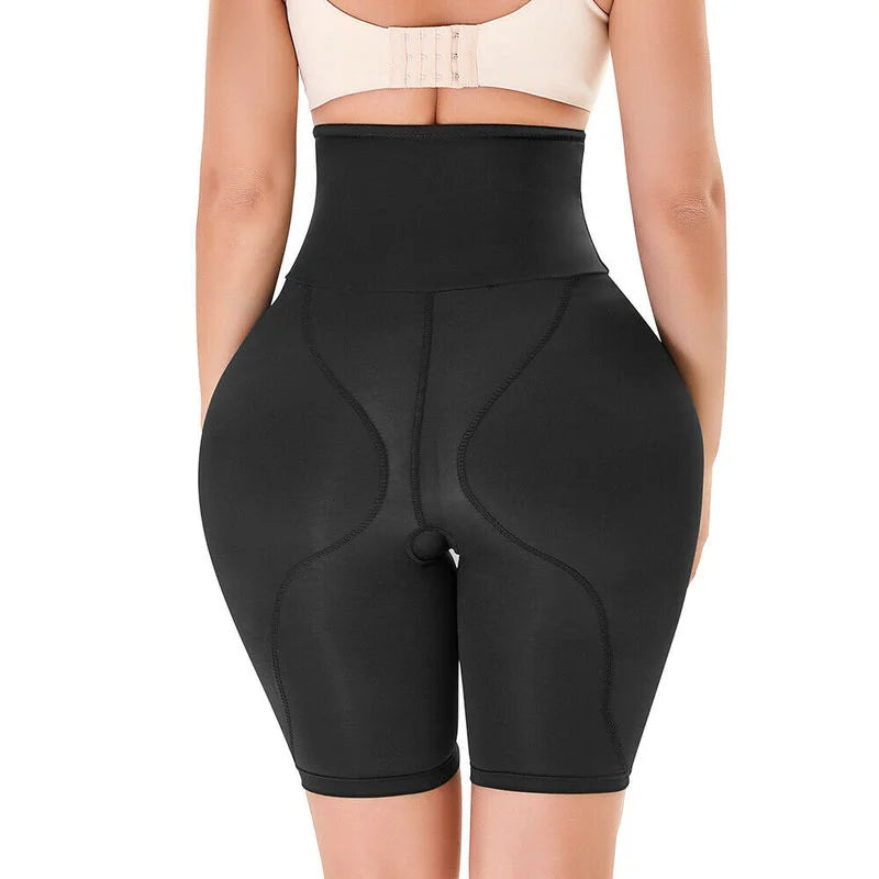 High-Waist Butt Lifter Shaping Shorts – Tummy Control & Curve Sculpting