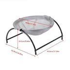 Cat Hammock Bed Dog Standing Bed Deep Sleeping Bed For Small Medium Cats Detachable And Easy to Clean Pet Mats