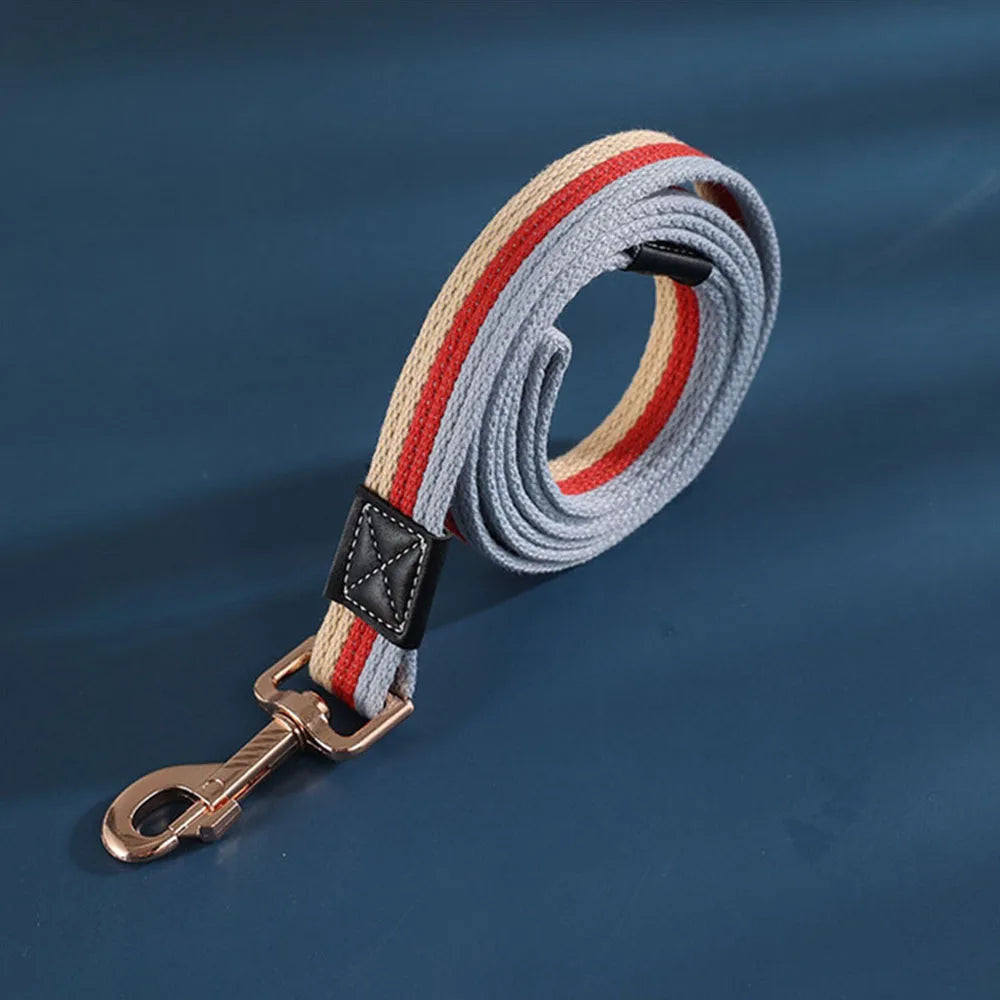 Padded Nylon Dog Training Leash — Strong Traction Lead for Small, Medium & Large Dogs | 4 Colors | 3 Widths | 2 Lengths