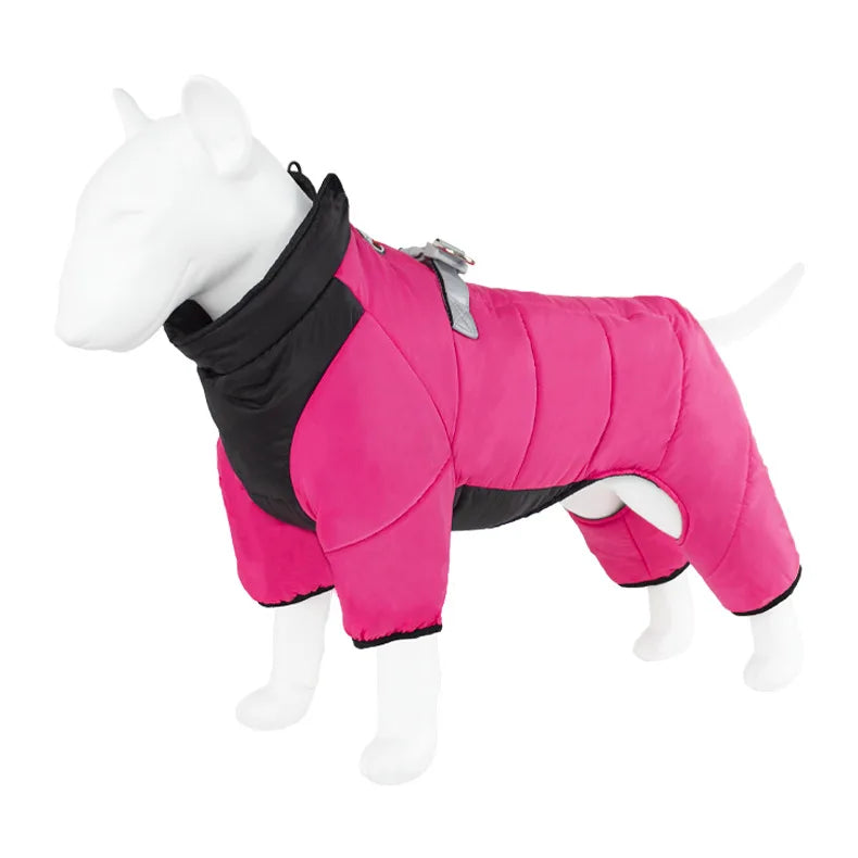 Winter dog cotton coat, , waterproof, non stick fur,