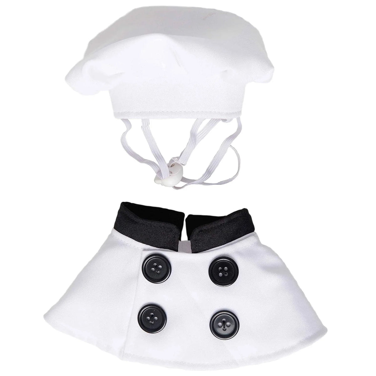 Pet Chef Costume for Cats & Dogs | Cute Chef Hat & Bib Cosplay Outfit for Small to Medium Pets