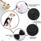 Pet Dog Clothes Fashion Party Show Formal Suit Tie Bow Shirt Wedding Tuxedo Halloween Dress for Small Large Dog Clothes Supplies Fashioned Furbabies