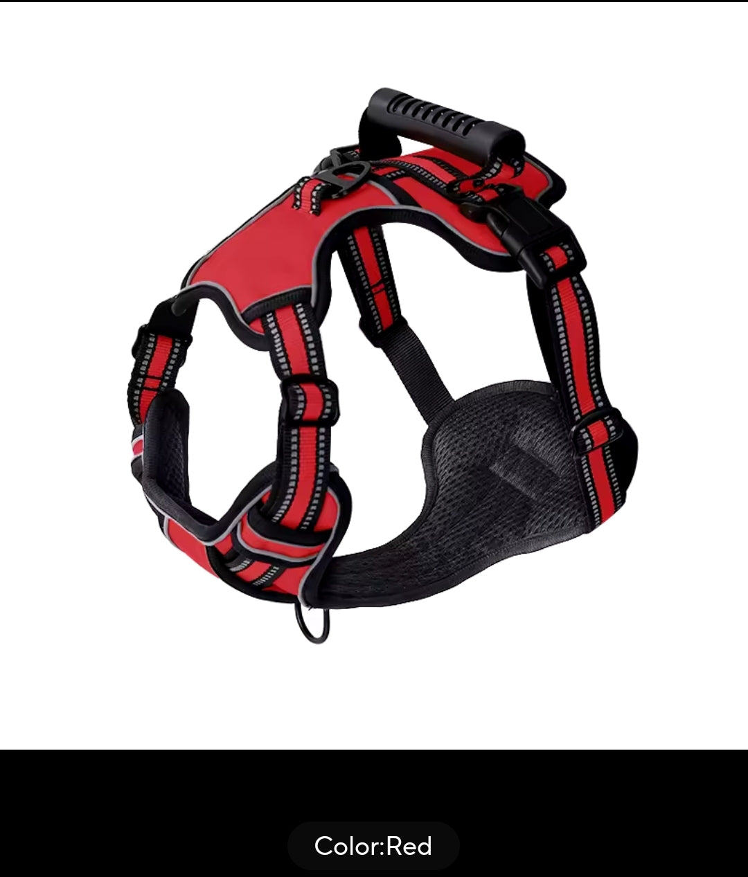 No pull reflective harnesses