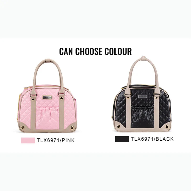 Truelove Fashion Pet Carrier Handbag Out of Portable Bag Space Cabin Hug Cat Dog Artifacts Out Bag Backpack Pet Box Cage TLX6971 Fashioned Furbabies