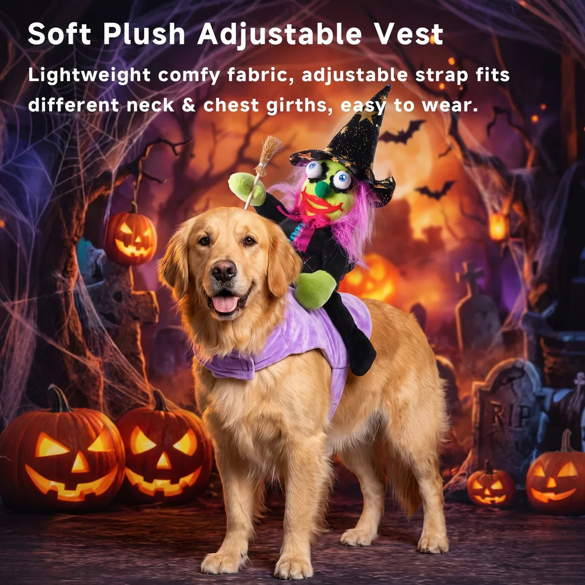 Halloween & Carnival Pet Costume | Festive Cosplay Outfit for Cats & Dogs