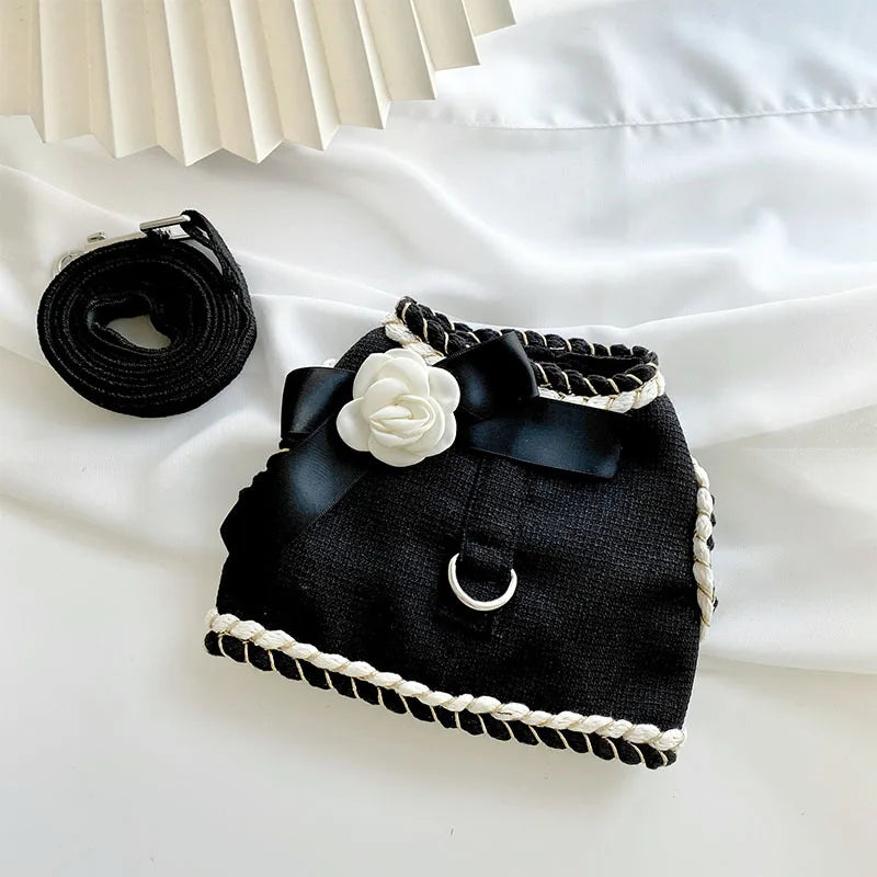 Designer Dog Harness & Leash Set