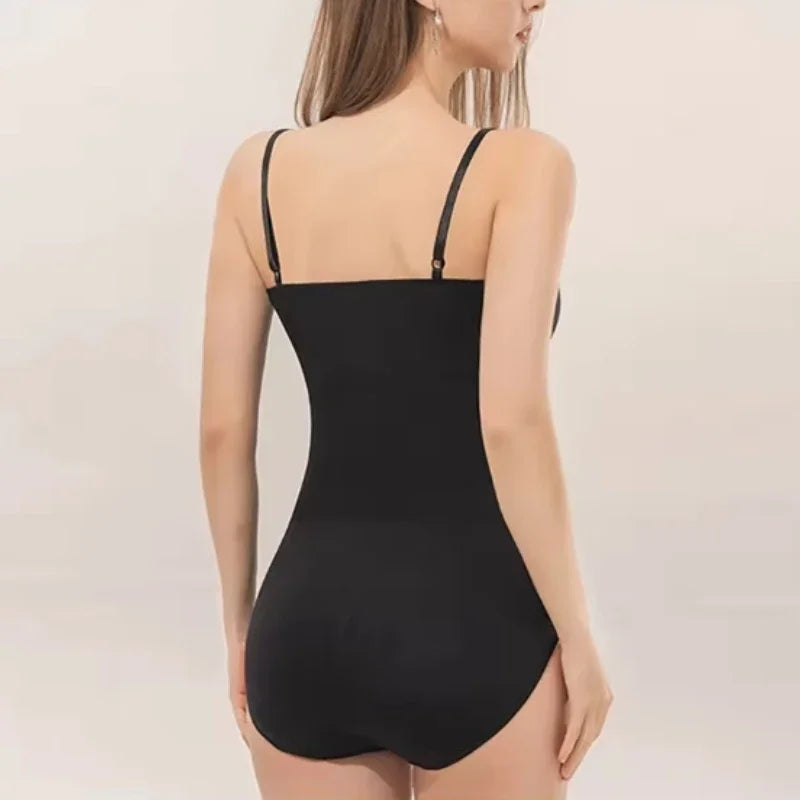 Seamless Full-Body Shapewear Bodysuit – Tummy Control & Curve Sculptin