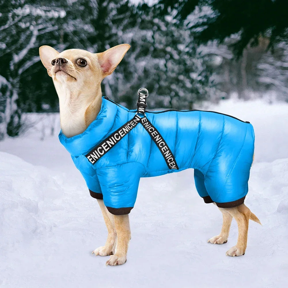 Winter Warm Jumpsuit for Sm a ll Pets