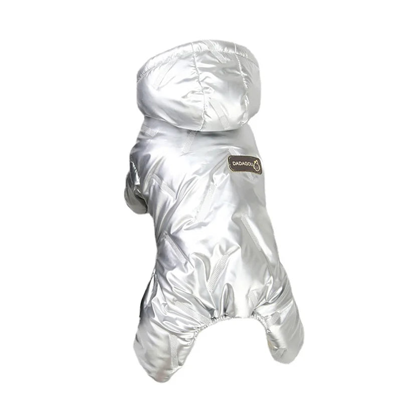 Winter Warm Pet Dog Jumpsuit Waterproof