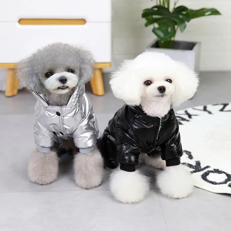Waterproof Hooded Dog Jumpsuit — Super Warm Winter Coat for Small & Large Dogs | S–4XL