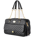 Luxury Designer Pet Carrier for small pets Dog Carry Bag Fashionable Cat Chihuahua, French Bulldog Pomeranian dogs accessories Fashioned Furbabies