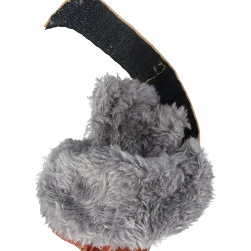 Dog Rainshoes, Snow Boots Waterproof Soft Plush/PU Non Slip for 4Pcs/Set Chihuahua