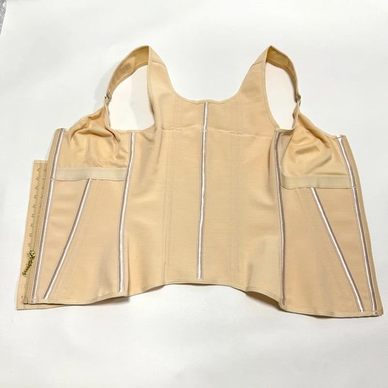Colombian Fajas Waist Trainer – 17 Steel Bones & Triple-Hook Compression