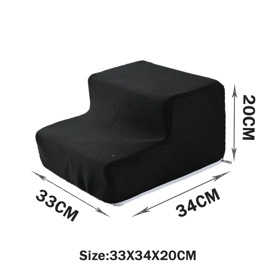 Pet Stairs & Dog Ramp — Detachable Sponge Steps for Dogs & Cats | 3-Step, Big 3-Step & 4-Step